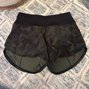 Lululemon camouflage shorts!